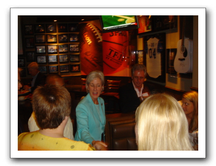 Gov Sebelius at 810 Zone 019