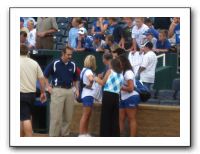 Jana Howser 1st Pitch Royals-Rays Game 07-17-09 025