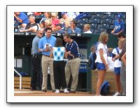 Jana Howser 1st Pitch Royals-Rays Game 07-17-09 006
