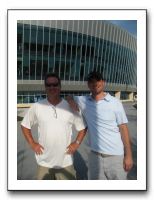 Royals-Angels Game with Mike Link and Pat Herion 07-22-09 001