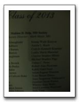 Austin's KU Med School Induction 032