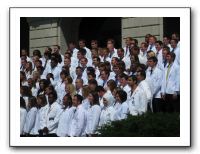 Austin's KU Med School Induction 054