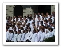 Austin's KU Med School Induction 056