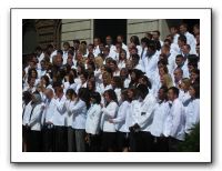 Austin's KU Med School Induction 057
