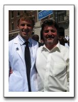 Austin's KU Med School Induction 084