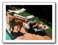 Emilie and the Gang Poolside - Aug 2009 010