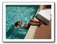 Emilie and the Gang Poolside - Aug 2009 025