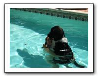 Emilie and the Gang Poolside - Aug 2009 058
