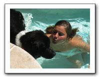 Emilie and the Gang Poolside - Aug 2009 073