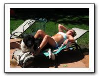 Emilie and the Gang Poolside - Aug 2009 009