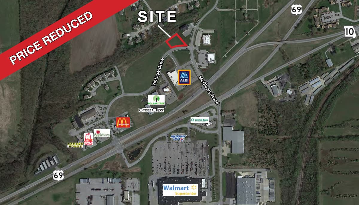 McCleary Road & Vintage Drive (NWQ)