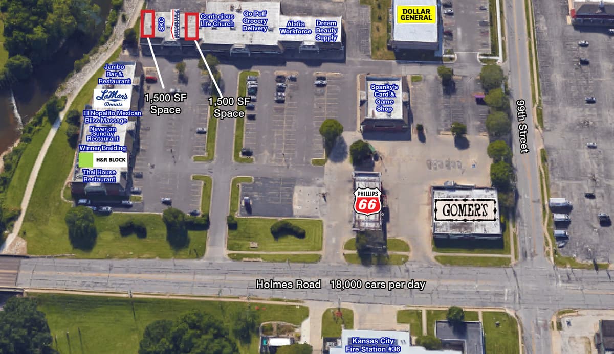 Gomer's Corner Shopping Center