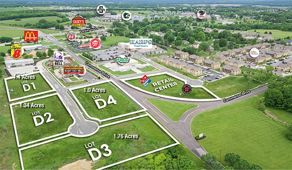De Soto, KS Highway Frontage Lots
