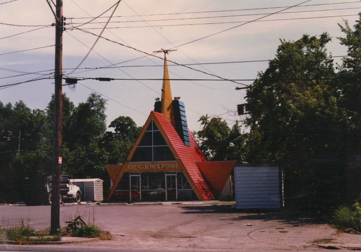 Golden Point, located at the SW corner of Truman Road and River Boulevard.
