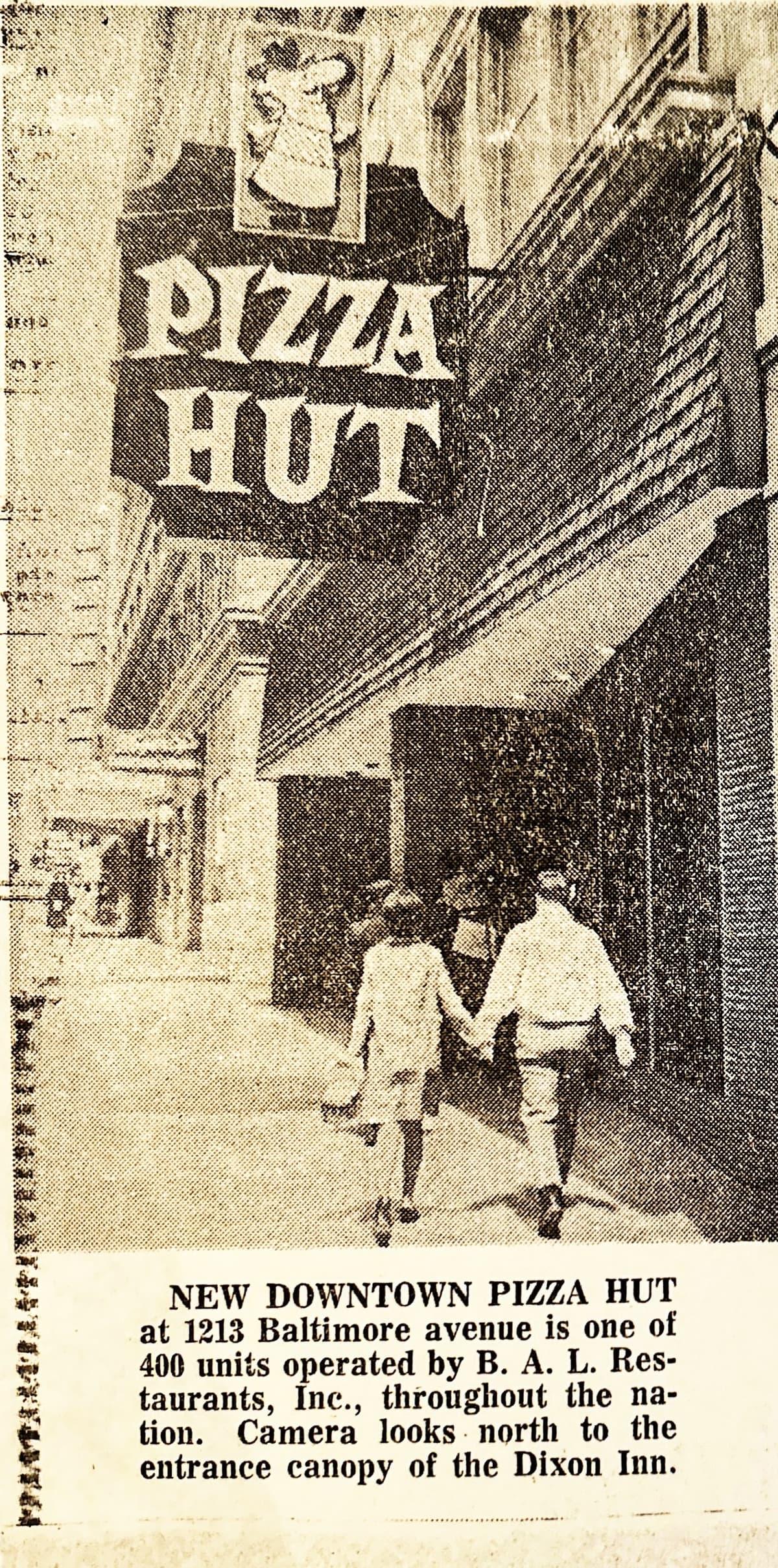 1968-69 - Pizza Hut